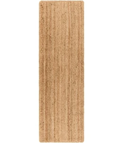 Livabliss Natural Braids NBD2300 Tan Area Rug 2 ft. 6 in. X 8 ft. Runner