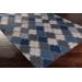Surya Nia NIA7004 Medium Gray Navy Area Rug 8 ft. X 11 ft. Rectangle