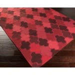 Surya Nia NIA7005 Burgundy Cherry Area Rug 2 ft. 6 in. X 8 ft. Runner