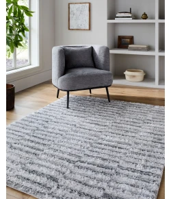 Livabliss Nomadic Light Slate NMC-2320 6 ft. 7 in. X 9 ft. Rect. Rug