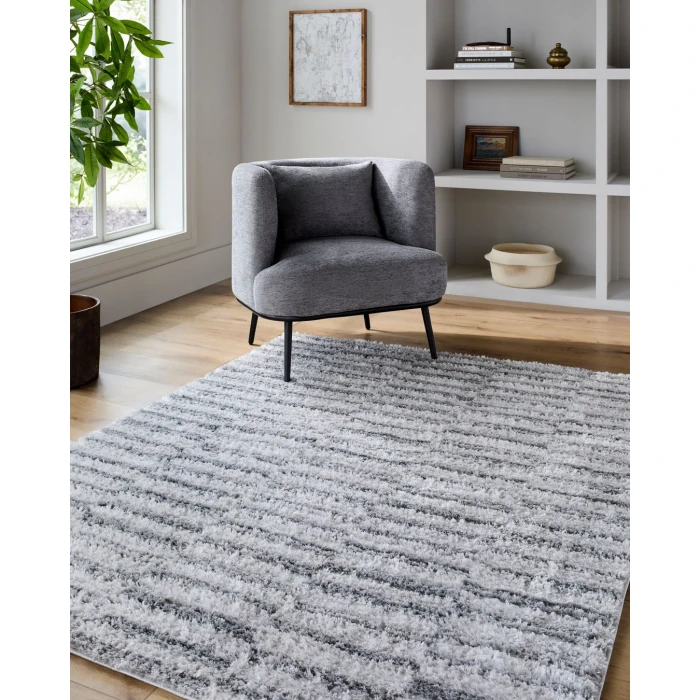 Livabliss Nomadic Light Slate NMC-2320 6 ft. 7 in. X 9 ft. Rect. Rug
