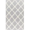 Livabliss Nina NNA2301 Ivory Medium Gray Area Rug 2 ft. 6 in. X 8 ft. Runner