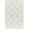 Livabliss Nina NNA2302 Cream Silver Gray Area Rug 2 ft. 6 in. X 8 ft. Runner