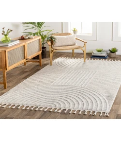 Livabliss Nora NOA2310 Light Grey Taupe Area Rug 5 ft. 3 in. X 7 ft. Rectangle