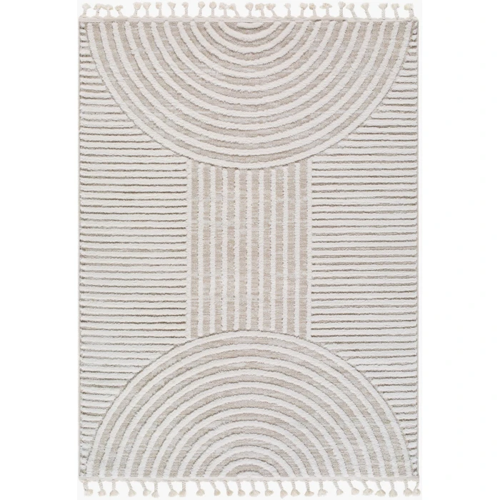 Livabliss Nora Cream NOA-2312 7 ft. 10 in. X 10 ft. Rect. Rug