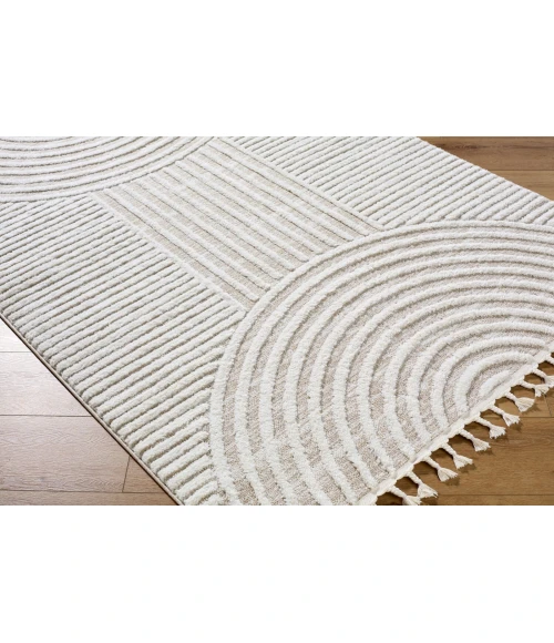 Livabliss Nora Cream NOA-2312 5 ft. 3 in. X 7 ft. Rect. Rug
