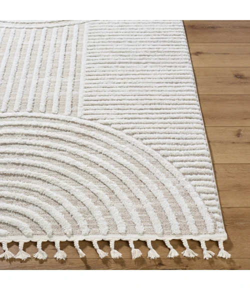 Livabliss Nora Cream NOA-2312 5 ft. 3 in. X 7 ft. Rect. Rug