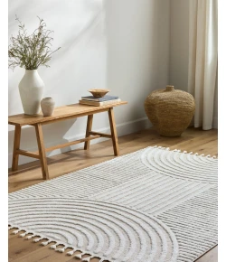 Livabliss Nora Cream NOA-2312 5 ft. 3 in. X 7 ft. Rect. Rug
