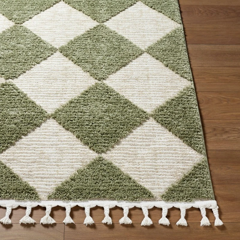 Livabliss Nora Olive NOA-2314 5 ft. 3 in. X 7 ft. Rect. Rug