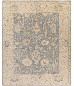 Surya Normandy NOY8007 Teal Medium Gray Area Rug 6 ft. X 9 ft. Rectangle