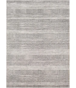 Livabliss Nepali NPI2313 Medium Gray Black Area Rug 2 ft. 7 in. X 7 ft. 3 in. Runner