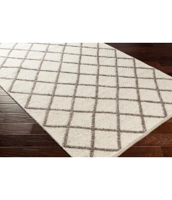 Surya Napels NPL2300 Cream Dark Brown Area Rug 3 ft. X 5 ft. Rectangle