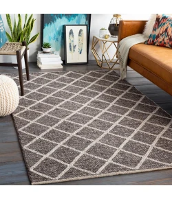 Surya Napels NPL2302 Dark Brown Cream Area Rug 8 ft. X 10 ft. Rectangle