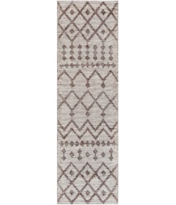 Surya Napoli NPO2300 Off-White Brown Area Rug 2 ft. 6 in. X 8 ft. Runner