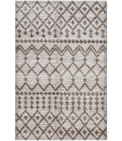 Surya Napoli NPO2300 Off-White Brown Area Rug 8 ft. X 10 ft. Rectangle