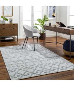 Surya Napoli NPO2302 Light Gray Light Slate Area Rug 9 ft. X 12 ft. Rectangle