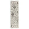 Livabliss Norwood NWD2308 Black Cream Area Rug 2 ft. 6 in. X 8 ft. Runner