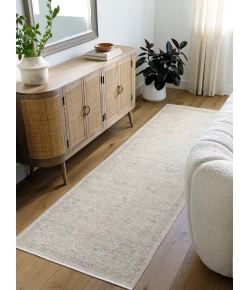 Surya Once Upon a Time OAT2309 Ash Light Grey Area Rug 2 ft. 11 in. X 9 ft. 10 in. Runner