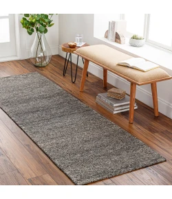 Surya Odessa ODS2300 Black Charcoal Area Rug 2 ft. 6 in. X 8 ft. Runner