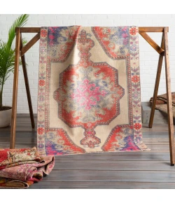 Surya Antique One of a Kind Crimson OOAK-1118 4 ft. 4 in. X 6 ft. 2 in. Rect. Rug