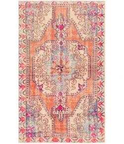 Surya Antique One of a Kind Peach OOAK-1140 4 ft. X 6 ft. 8 in. Rect. Rug