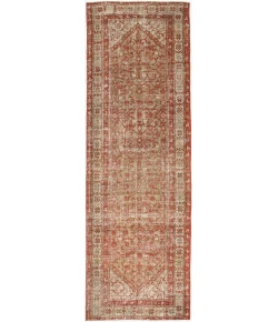 Surya Antique One of a Kind Rust OOAK-1263 3ft.4in. x 9ft.9in. Rect. Rug