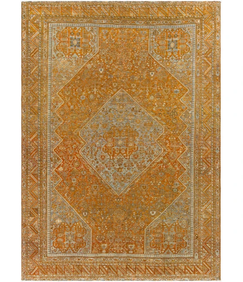 Surya Antique One of a Kind Burnt Sienna OOAK-1516 6ft.11in. x 9ft.2in. Rect. Rug