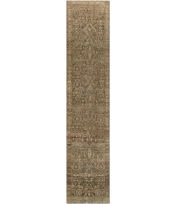 Surya Antique One of a Kind Olive OOAK-1526 3 ft. 4 in. X 15 ft. 7 in. Rect. Rug