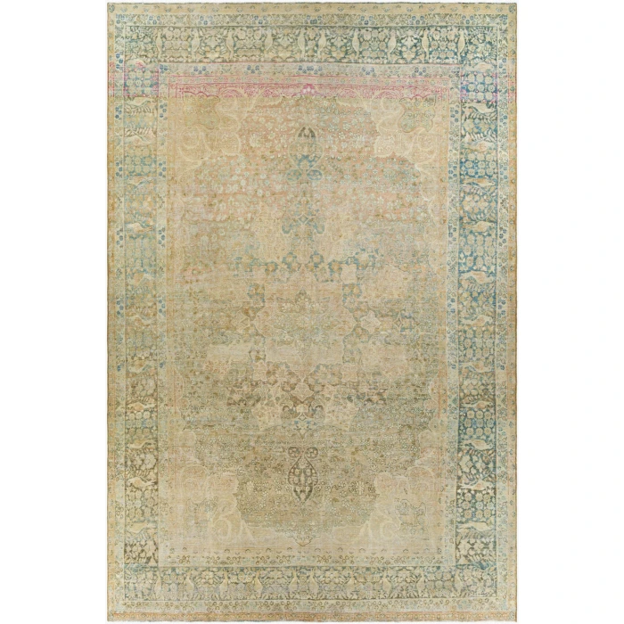 Surya Antique One of a Kind Beige OOAK-1534 9ft.2in. x 13ft.8in. Rect. Rug