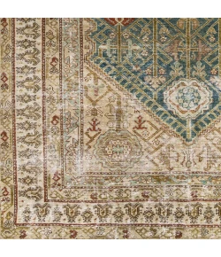 Surya Antique One of a Kind Teal OOAK-1552 6ft. x 16ft.4in. Rect. Rug