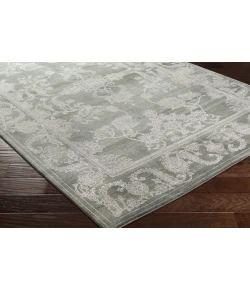 Surya Opulent OPE6000 Teal Medium Gray Area Rug 4 ft. X 6 ft. Rectangle