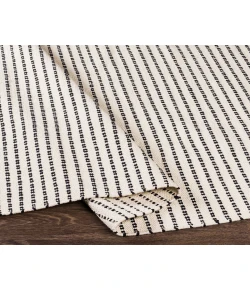 Surya Osasuna OSA2301 Black Beige Area Rug 2 ft. 6 in. X 8 ft. Runner