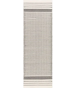 Surya Osasuna OSA2303 Black Beige Area Rug 2 ft. 6 in. X 8 ft. Runner