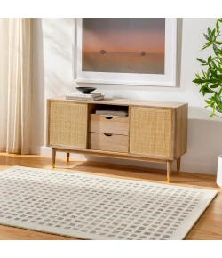 Livabliss Ottawa OTW2300 Beige Gray Area Rug 2 ft. 6 in. X 8 ft. Runner