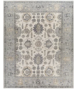 Surya Palais PAL2305 Medium Gray Ivory Area Rug 10 ft. X 14 ft. Rectangle