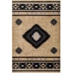Livabliss Paramount PAR1096 Black Charcoal Area Rug 7 ft. 10 in. X 11 ft. 2 in. Rectangle