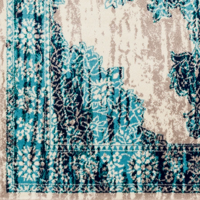 LIVABLISS Paramount Aqua PAR-1103 8ft.10in. x 12ft.10in. Rect. Rug