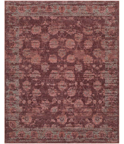 LIVABLISS Pacific Burgundy PCF-2304 2ft.7in. x 3ft.11in. Rect. Rug