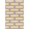Surya Paddington PDG2001 Mustard Gray Area Rug 2 ft. X 3 ft. Rectangle