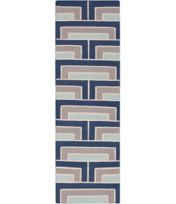 Surya Paddington Navy PDG-2003 2 ft. 6 in. X 8 ft. Rect. Rug