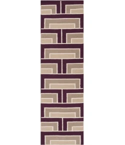 Surya Paddington Plum PDG-2005 2ft.6in. x 8ft. Rect. Rug