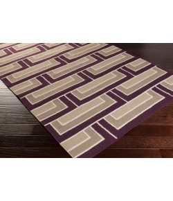 Surya Paddington PDG2005 Dark Purple Taupe Area Rug 2 ft. X 3 ft. Rectangle