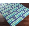 Surya Paddington PDG2037 Teal Navy Area Rug 8 ft. X 11 ft. Rectangle