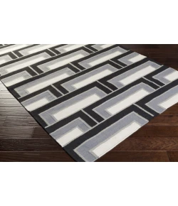 Surya Paddington PDG2042 Black Beige Area Rug 2 ft. X 3 ft. Rectangle