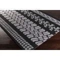Surya Pandemonium Black PDM-1006 8ft. x 8ft. Round Rug