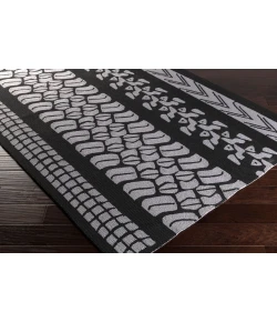 Surya Pandemonium PDM1006 Black Gray Area Rug 9 ft. X 12 ft. Rectangle