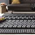 Surya Pandemonium Black PDM-1006 8ft. x 8ft. Round Rug