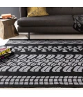 Surya Pandemonium Black PDM-1006 8ft. x 8ft. Round Rug