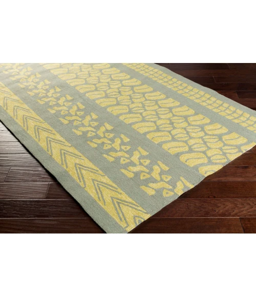Surya Pandemonium Grass Green PDM-1007 8ft. x 8ft. Round Rug
