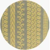 Surya Pandemonium Grass Green PDM-1007 8ft. x 8ft. Round Rug